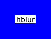 Blur animated