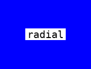 Radial animated